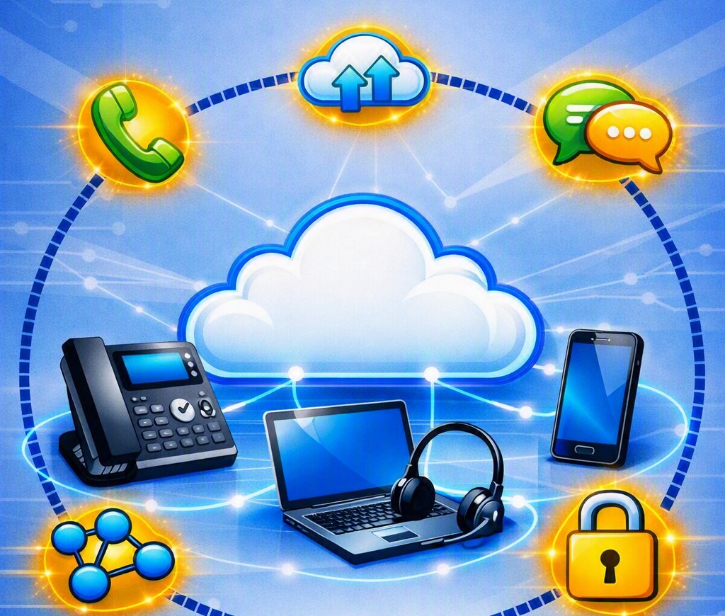 Hosted VOIP phone systems